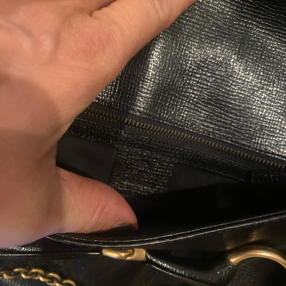 Gucci Black Horsebit Chain Handbag Tom Ford Era - Picture 6 of 15